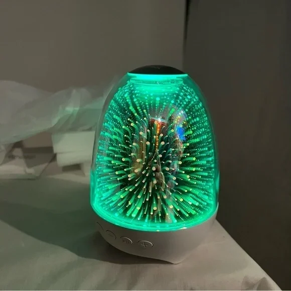 Aiscool Multifunctional Night Light (Blue Tooth) Speaker 7 Color LED New